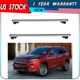 Adp10633dp609s Autodayplus Roof Rack Cross Bars For 14-20 Jeep Cherokee With Anti-theft Lock Aluminum