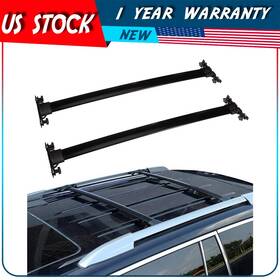 Adp106582010201dp Autodayplus Pair Roof Rack Cross Bars For Toyota 2008-2013 Highlander Top Cargo Carrier Bar