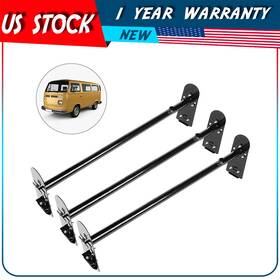 Adp109895ecdpp401dp Autodayplus Van Roof Top Ladder Rack 3 Bar Heavy Duty Steel Black For Chevy Dodge Usa Stock
