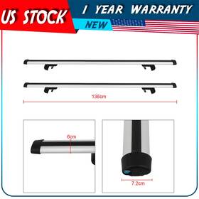 Adp11690cp291s Autodayplus 52 Inch Roof Rack Cross Bars Luggage Racks For Universal Raised Rail With Gap