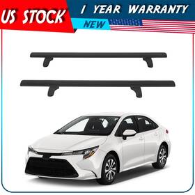 Adp11698cp292s Autodayplus 50 Inch Universal Black Roof Rack Cross Bar With Hook Luggage Carrier For Suv