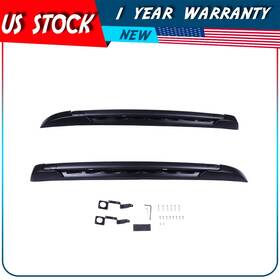 Adp11703cp611s Autodayplus Top Roof Rack Cross Bar With Side Rails Kit For 2005-2023 Toyota Tacoma Double Cab