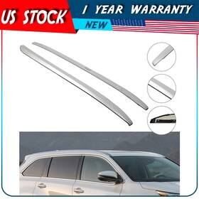 Adp16136cp705s Autodayplus Roof Rack Side Rail Cross Bar For 14-18 Toyota Highlander Aluminum Cargo Carrier