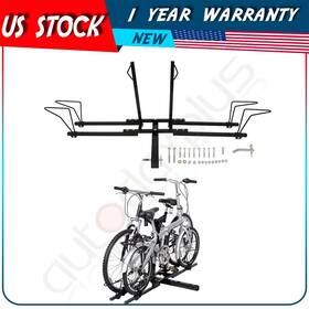 Adp16640dp322s Autodayplus Mountain Bike Rack Hitch 2-bicycle Carrier Heavy Duty Mount Truck Suv