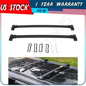 Adp16955cp536s Autodayplus Roof Rack Cross Bar Luggage Carrier For 11-21 Jeep Grand Cherokee Black