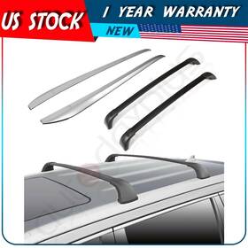 Adp83837cp116s Autodayplus Carrier Cross Bar Roof Rack Rail For Toyota Highlander 2014-2018 Aluminum