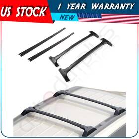 Adp83841cp122s Autodayplus Black Roof Rack Cross Bars Side Rails Set For 2009-2017 Chevy Traverse
