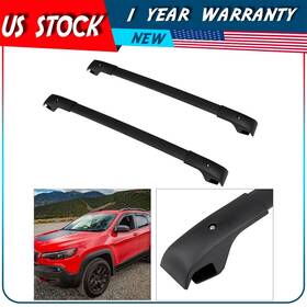 Autodayplus Aut106bw587zg Aluminum For 14-22 Jeep Cherokee Roof Rack Set Cross Bar Luggage Cargo Carrier