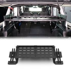 Njl01n108 Autofree Autopart 2 In 1 For 2018-2025 Jeep Wrangler Jl Rear Trunk Cargo Rack Basket Sturdy Table