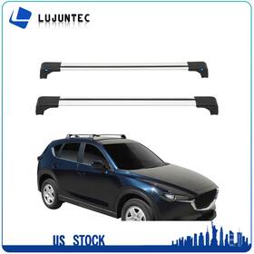Le16952001le Autoparts-ljt Cross Bar For 2013-2017 Mazda Cx5 Cx-5 Aluminum Roof Rack With Anti-theft Lock