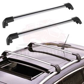 10163186 Autosuperstar Luggage Roof Rack Cross Bar Set For Mitsubishi Outlander 2013- 2019