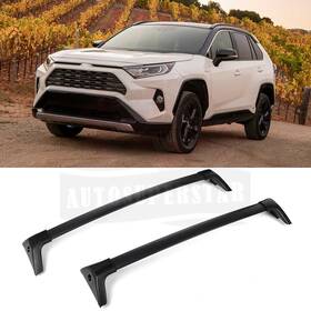 10163409 Autosuperstar Aluminium Baggage Roof Rack Cross Bar Carrier For Toyota Rav4 2019-2020