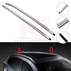 10164163 Autosuperstar Top Roof Rack For Mazda Cx-3 Cx3 2016-2019 Cross Bar Rail Aluminum Carrier