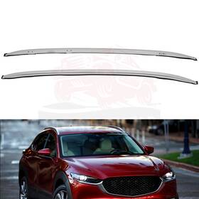 10165436 Autosuperstar Roof Rack Side Rail For Mazda Cx-30 Cx30 2020 Luggage Baggage Carrier Cargo