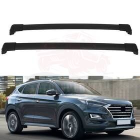 10168929 Autosuperstar Roof Rack Rails Cross Bars Top Cargo Carrier For Hyundai Tucson 2016-2020