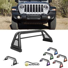 Eaw-ni101-bx Autowiki Adjustable Truck Bed Chase Rack Roll Bar For Full Size Gmc Ford Steel Sport