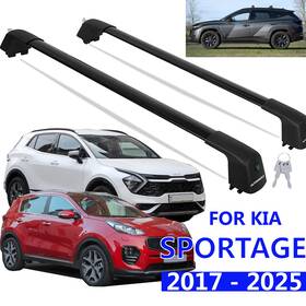 13z061455 Autoxbert For Kia Sportage 2014 -2025 Anti-theft Cross Bar Roof Rack Carrier Crossbar Car