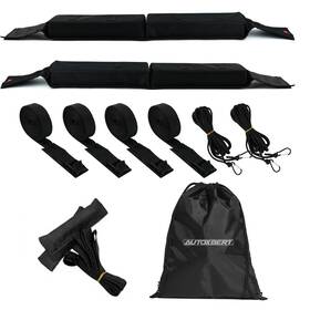1i761715efus Autoxbert Universal Soft Roof Rack For Kayak Surfboard Sup Canoe Snowboard Paddle Board