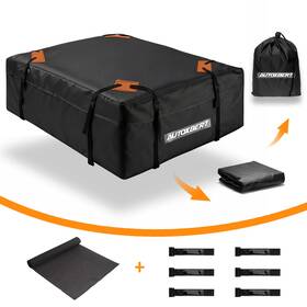 1i761826efus Autoxbert 1680d Car Roof Top Carrier Bag Cargo Luggage Cross Bar Rooftop Rack Storage Box