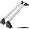 294-wrx08bk Autozensation For Subaru Wrx Impreza Chrome Cross Bars Roof Rack