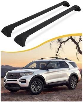 Cz000150 Auxmart Roof Rack Crossbars Fit For Ford Explorer 2020 2021 2022 2023 With Side