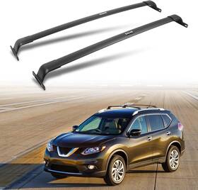 C1157v10 Auxpacbo 220 Lbs Roof Rack Cross Bars Fit For Nissan Rogue 2014-2020 Carrier Bar