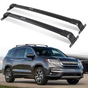 C1157v15 Auxpacbo 220 Lbs Roof Rack Cross Bars Fit For 2016-2022 Honda Pilot Trailspor