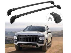 C1550v19 Auxpacbo Cross Bars For 2021-2025 Chevrolet Tahoe Suburban Gmc Yukon/xl Cadillac Escalade
