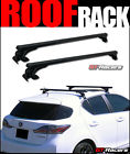 Baggage Naked 50 Black Rail Cross Rack Roof Bar Window Travel Adjustable " Frame