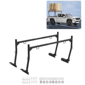 Bbteqekn 762065576967 2 Pcs Truck Ladder Racks Heavy Duty Steel Extendable Bed Rack