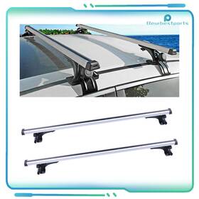Be104sa59s601 Beurbestparts 48 Inch Adjustable Universal Cross Bar Set Roof Rack For Car Cargo Luggage Carrier
