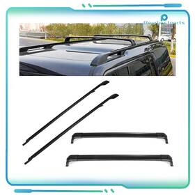 Be833sa66s253 Beurbestparts Roof Rail Cross Bar Rack Set All Black For 2005-2016 Land Rover Lr3 And Lr4