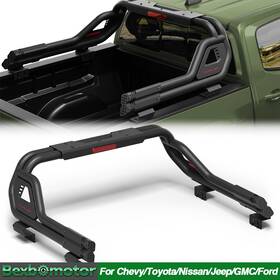 Bexbmotor Bt-2022611 For Chevy Tacoma Jeep Gmc Ford Nissan Adjustable Truck Bed Roll Bar Chase Rack