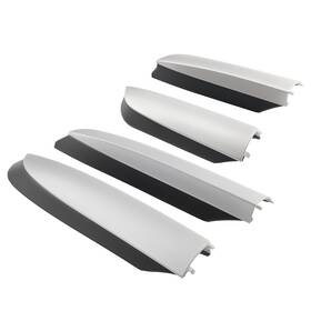 Bfo 246kfa 4pcs Roof Rack Retrofit Cover For Toyota Rav4 2013-2018 Silver Black Abs Cap