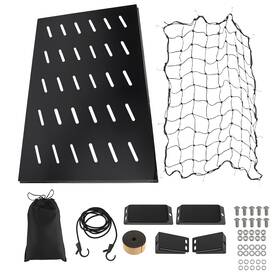 Dunx13 Bfo Heavy Duty Steel Rear Cargo Rack With Net Fit Jeep Wrangler Tj 1997-2006 300 Lbs