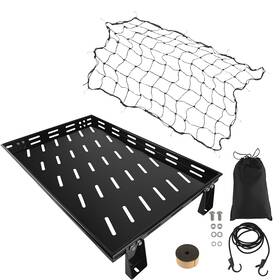 Ftuey9 Bfo Steel Storage Platform For Jeep Wrangler Tj 1997-2006 300lb Capacity With Net