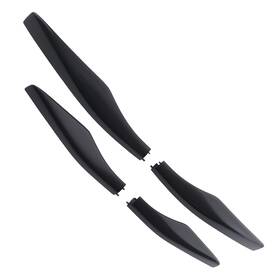 J6mbpc Bfo Roof Rack End Cap Cover For Lexus Rx300 Rx330 Rx350 Rx400h 2003-2008 Black