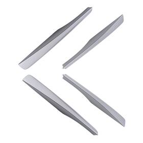 Bfo O8n1sh Abs Silver Rail End Cap For Lexus Rx Rx350 2010-2015 Roof Rack Cover 4pcs