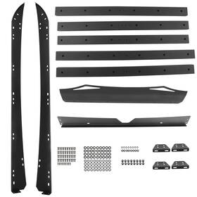 Ru51oh Bfo Luggage Storage Cargo Carrier Top Roof Rack For Sr5 Extended Cab 2005 2006-2023