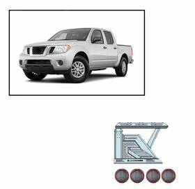 Ar2-05ba3-plfr Black Horse Offroad Armour Ii Roll Bar With Basket Kit