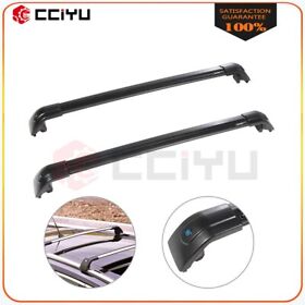 Z106594010601g Black Top Roof Side Rails Luggage Rack Cross Bars For Kia Sorento 2015 2022
