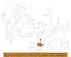 Bm5z16c199a Ford Oem 12-15 Focus Fender-front Bracket Left