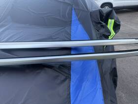 45p411ad Bmw 2018-2024 X3 G01 X3m F97 Roof Rack Rails Oem Gloss Black