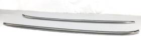 7295814 Bmw 2015 X5 F15 Cargo Luggage Roof Rack Rails Set 2 Front To Back Silver