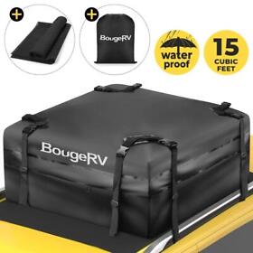 2698813138 Bouge Rv Rooftop Cargo Carrier Bag With Anti-slip Mat 15 Cubic Feet