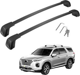 A1317-03402 Bougerv Roof Rack Cross Bars Compatible With Hyundai Palisade 2019-2024 Se Sel X