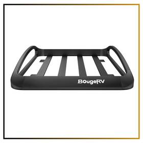 Irk018 Bougerv 47 Inch X40 X8 Aluminum Roof Basket Universal Cargo Carrier Suv Truck - Lightweight