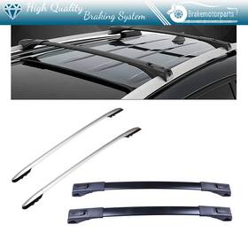 Bk83325701pp Brakemotorparts Black For 2013-2018 Toyota Rav4 4dr Car Roof Racks Cross Bars Side