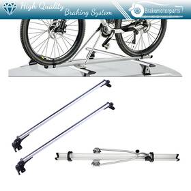 Bk83328601pp Brakemotorparts Bicycle Silver Baggage Carrier For Universal Ford Honda Roof Rack Cross Bar