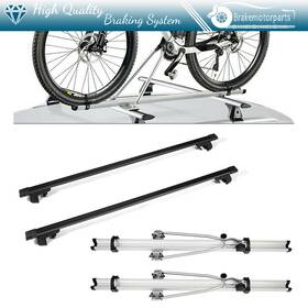 Bk83328901pp Brakemotorparts Package Cross Bar Top Roof Rack For 48ft Jeep Patriot Sport Bicycle Carrier